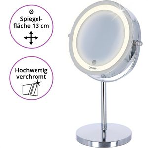 Produktbild für Kosmetikspiegel Beurer BS 55, dimmbare Beleuchtung, verchromt