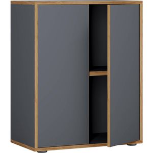 Aktenschrank VCM Salia 2-Fach 920721, aus Holz