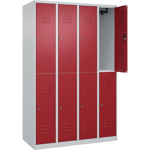Produktbild für Spind CP-Möbel Classic PLUS, rot