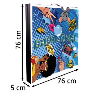 Produktbild für Tischtennisplatte Bandito-Sport Mini, Set, mit Netz, Indoor
