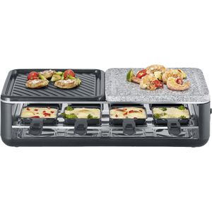 Raclette-Grill Severin Black Line Lite RG 2366, für 8 Personen