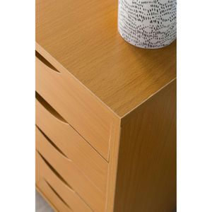 Produktbild für Rollcontainer Wohnling WL5.924, aus Holz, buche