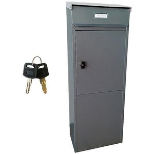 Produktbild für Briefkasten SafePost ScanPro 855 Tiamat, anthrazit, aus Stahl