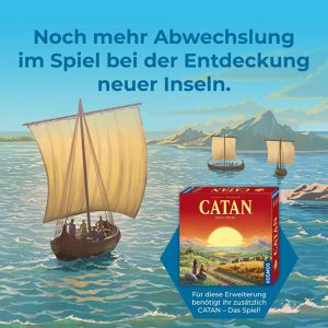 Produktbild für Brettspiel Kosmos 684679, Catan - Seefahrer