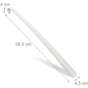 Produktbild für Schuhlöffel Relaxdays aus Metall, 2 Stück