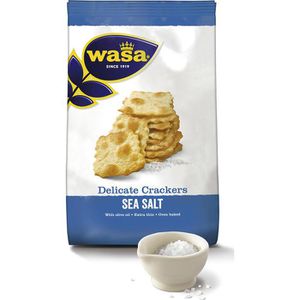Produktbild für Cracker Wasa Delicate Crackers Sea Salt