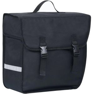 Produktbild für Gepäckträgertasche vidaXL 93252, schwarz, 21 Liter