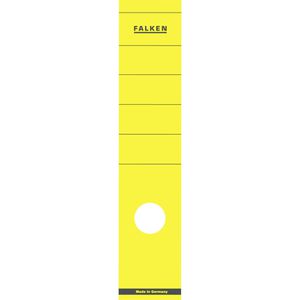Rückenschilder Falken 11287018, gelb