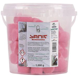 Beckensteine Sanit-Chemie reinigungsaktiv, 1 kg