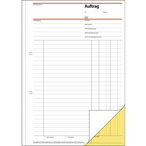 Produktbild für Auftragsbuch Sigel SD004, A4
