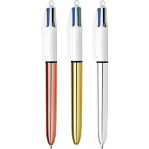 Vierfarbkugelschreiber Bic 4 Colours Shine