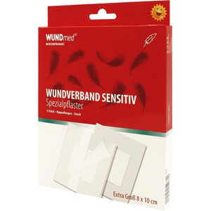 Produktbild für Pflaster WUNDmed Sensitiv XL, 5 Strips