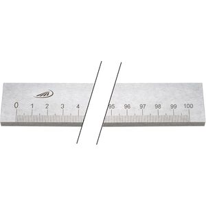 Stahlmaßstab Helios-Preisser 0452 103, DIN 866/B