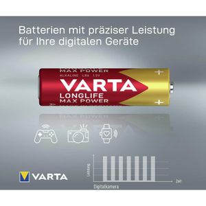 Produktbild für Batterien Varta Longlife Max Power 4706, AA