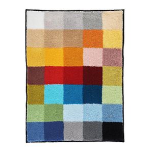 Produktbild für Badematte Kleine-Wolke Badteppich Cubetto multicolor