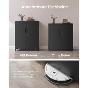 Produktbild für Aktenschrank Songmics OMC013B01, aus Metall