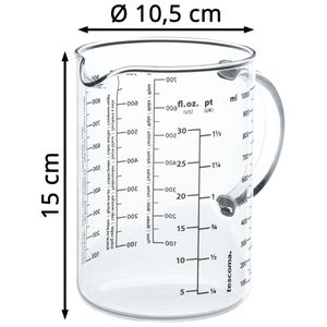 Produktbild für Messbecher Tescoma Delicia 630434, aus Glas