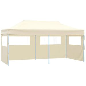 Pavillon vidaXL 41582 Pop-Up Partyzelt, creme