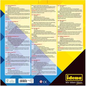 Produktbild für Brettspiel Idena 40174, 2-in-1 Schach und Dame