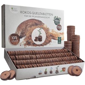 Quelltabletten OwnGrown BEGR-300150, 125 Stück