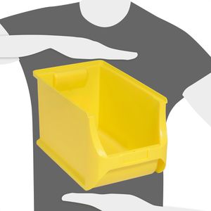 Produktbild für Sichtlagerkasten Allit ProfiPlus Box 456282, Größe 4H