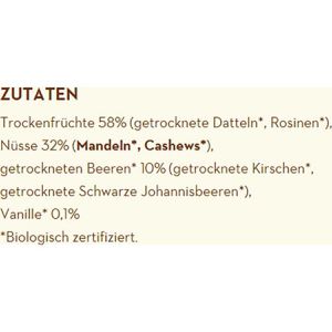 Produktbild für Fruchtriegel Raw-Bite Rohkost Vanilla Berries, BIO
