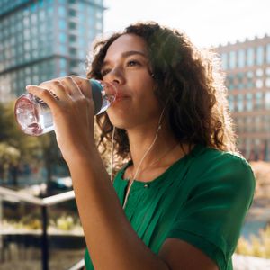 Produktbild für Trinkflasche Mepal Ellipse Nordic blue