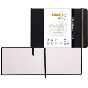 Skizzenbuch Rhodia 116126C Pen & Inkwash Book, A5