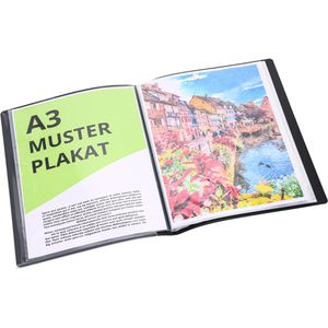 Produktbild für Sichtbuch EXXO by HFP, aus PP, A3