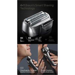 Produktbild für Elektrorasierer Braun Series 8, 8517s, silber