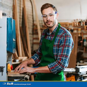 Produktbild für Schutzbrille S&amp;R Set Comfort-Line, klar &amp; getönt