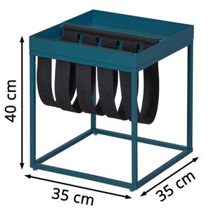 Produktbild für Beistelltisch Inter-Link 20066033, Club NY M, blau