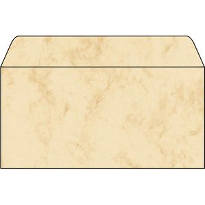 Briefumschläge Sigel DP 074 Marmor,beige, DIN lang