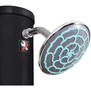 Produktbild für Gartendusche vidaXL 92392, Solardusche, bis 60 °C, schwarz