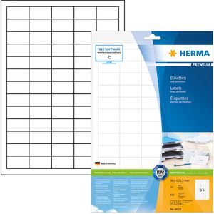 Universaletiketten Herma 8629 Premium, weiß