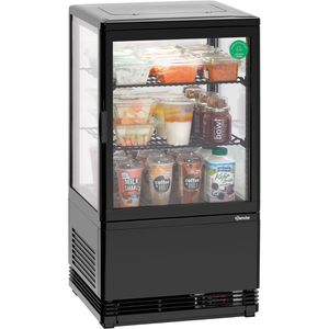 Produktbild für Kühlvitrine Bartscher 58L, 700358G, schwarz