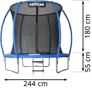 Produktbild für Trampolin KETTLER Jump 244, outdoor