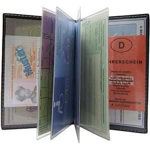 Produktbild für Ausweisetui MJ-Design-Germany 2294, schwarz, aus Kunstleder
