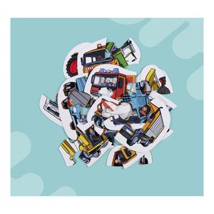 Produktbild für Puzzle Noris 606012167, 6 erste Puzzles - Fahrzeuge