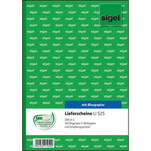 Produktbild für Lieferscheinbuch Sigel LI525, A5