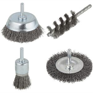 Drahtbürste Wolfcraft 2133000, Set Ø 25-75mm