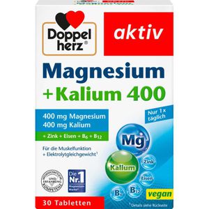 Magnesium Doppelherz aktiv, 30 Tabletten