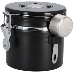 Kaffeedose Böttcher-AG Premium, aus Edelstahl, mit Datumsrad