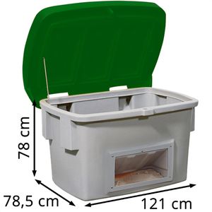 Produktbild für Streugutbehälter asecos 13388, 400 Liter