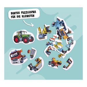 Produktbild für Puzzle Noris 606012167, 6 erste Puzzles - Fahrzeuge