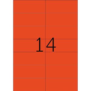 Produktbild für Universaletiketten Herma 4557, Special, rot