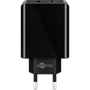 Produktbild für USB-Ladegerät Goobay 44956 QC3.0, 28 Watt
