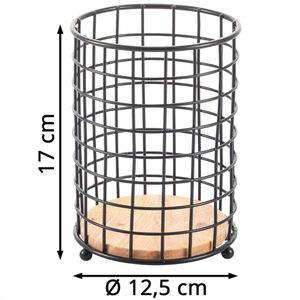 Produktbild für Küchenutensilienhalter MSV 110609, Metall / Holz