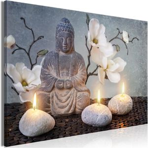 Wandbild Artgeist Buddha & Steine