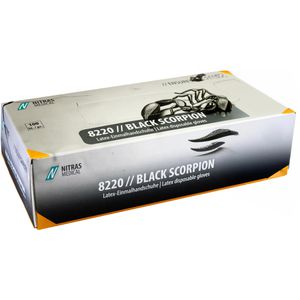 Produktbild für Einmalhandschuhe NITRAS-MEDICAL Black Scorpion, 100 Stück